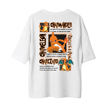 Charmander's Evolution - Oversize T-Shirt