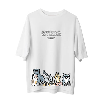 Cat Lovers - Oversize T-Shirt