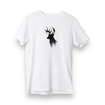 Deer Head - Regular T-Shirt