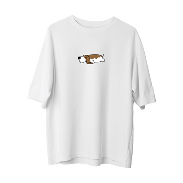 Lazy Basset Hound - Oversize T-shirt