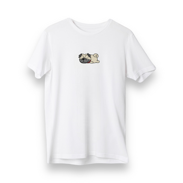 Lazy Pug - Regular T-Shirt