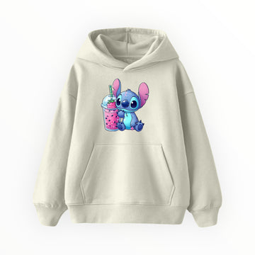 Stitch Strawberry - Çocuk Hoodie