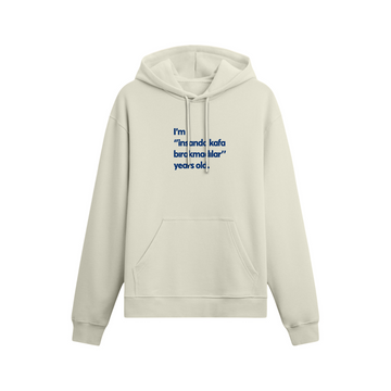 İnsanda kafa bırakmadılar - Oversize Hoodie