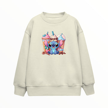 Stitch Coffee - Çocuk Sweatshirt