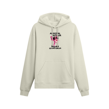 A Sosyal Değilim İnsan Sevmiyorum - Oversize Hoodie