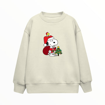 Christmas Snoopy - Çocuk Sweatshirt