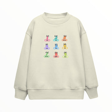 Sayılar - Çocuk Sweatshirt
