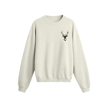 Deer Face - Oversize Sweatshirt