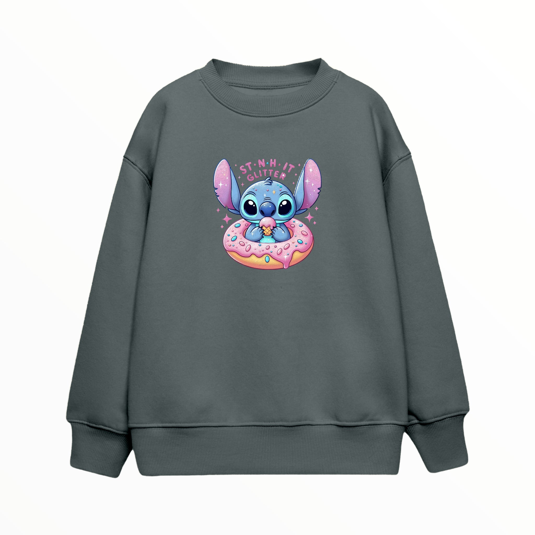 Stitch Donut - Çocuk Sweatshirt