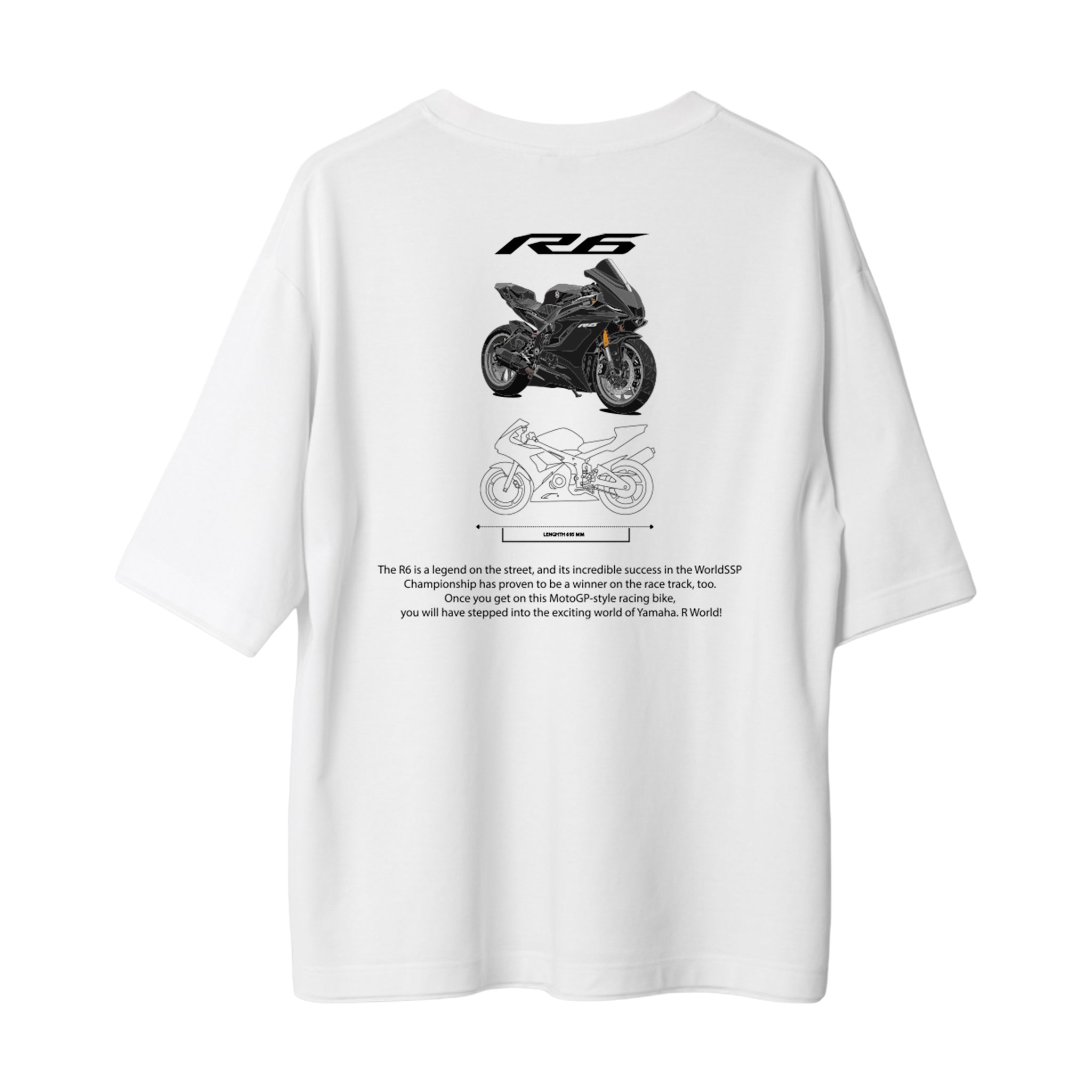 Yamaha R6 - Oversize T-Shirt