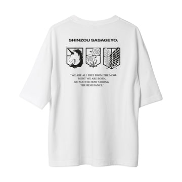 Shinzou Sasageyo - Oversize T-Shirt
