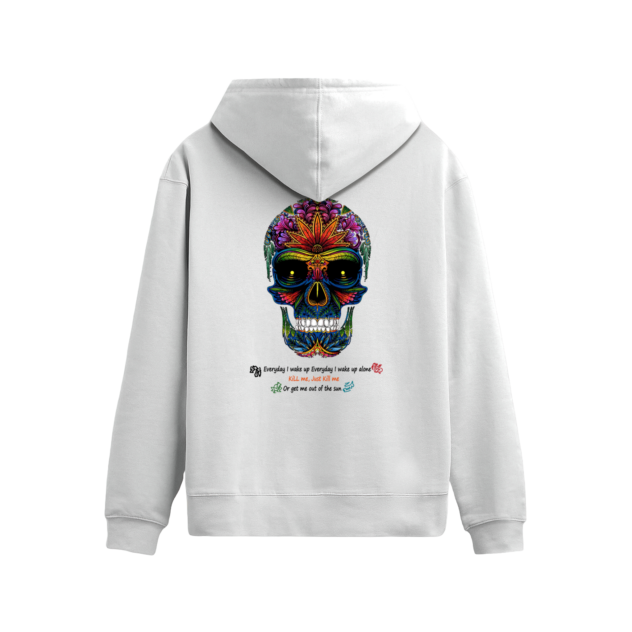 Colourful Skull - Hoodie