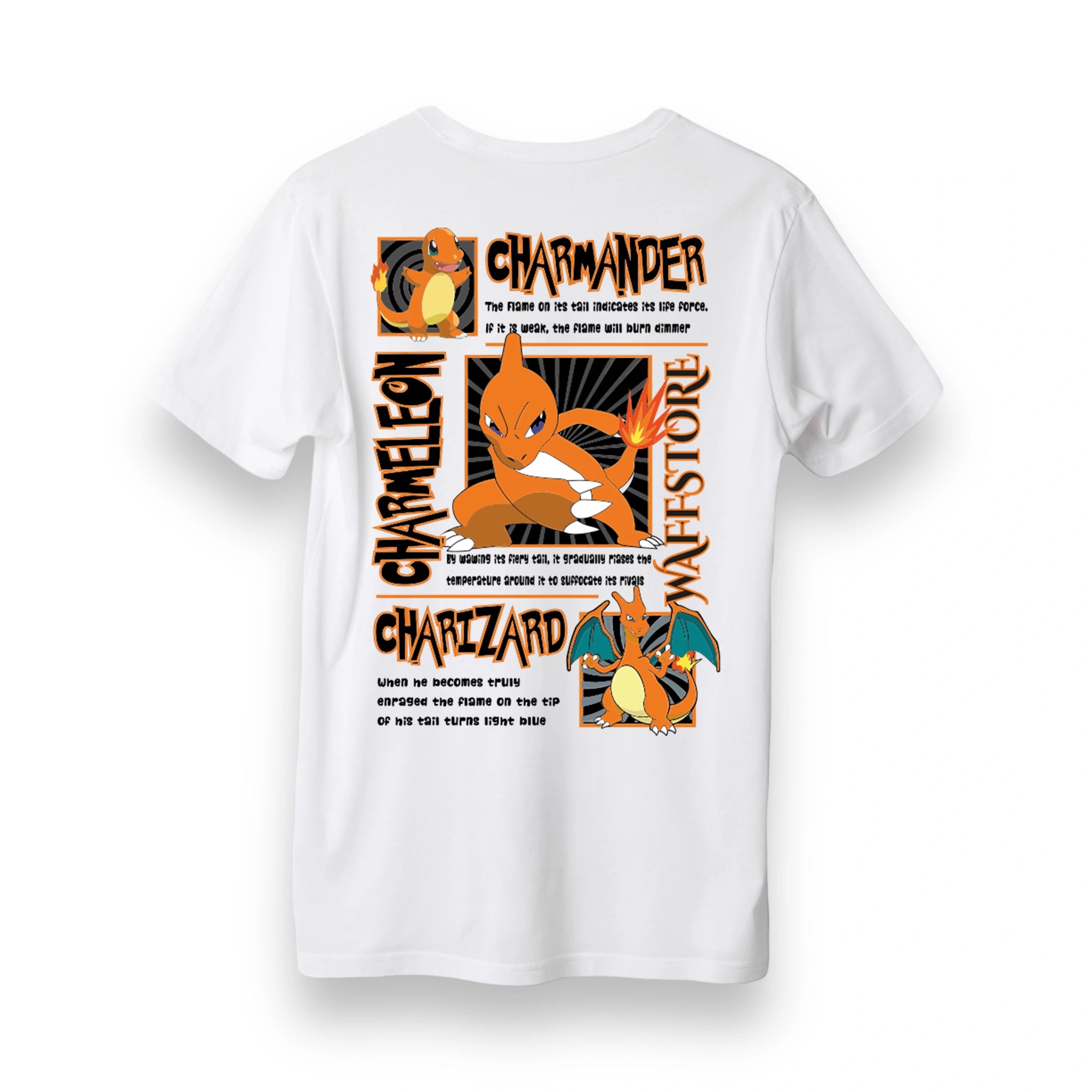 Charmander's Evolution - Regular T-Shirt