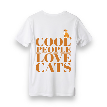 Cool People Love Cats - Regular T-Shirt