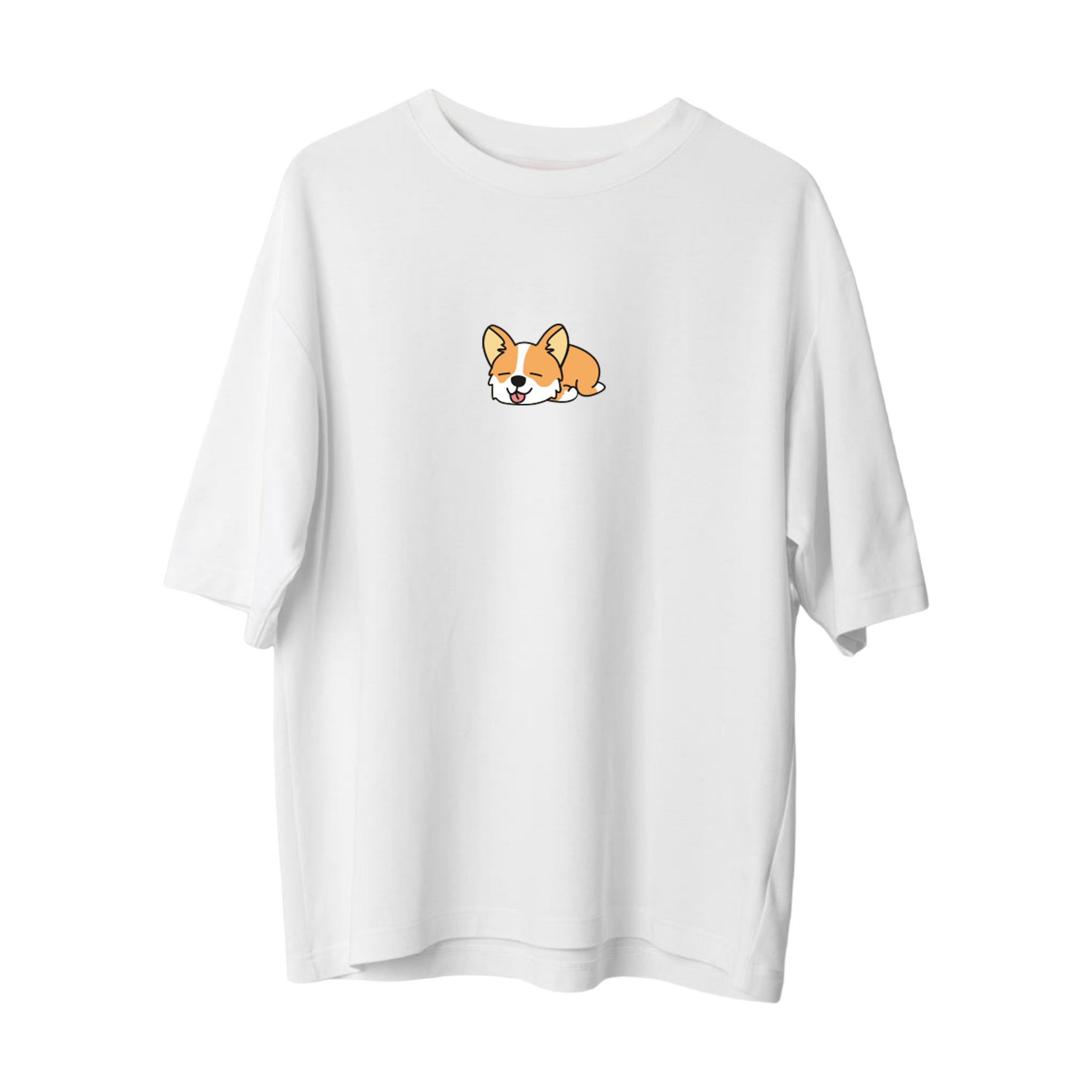 Lazy Corgi - Oversize T-shirt