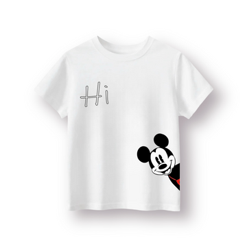 Hi Mickey - Çocuk T-Shirt