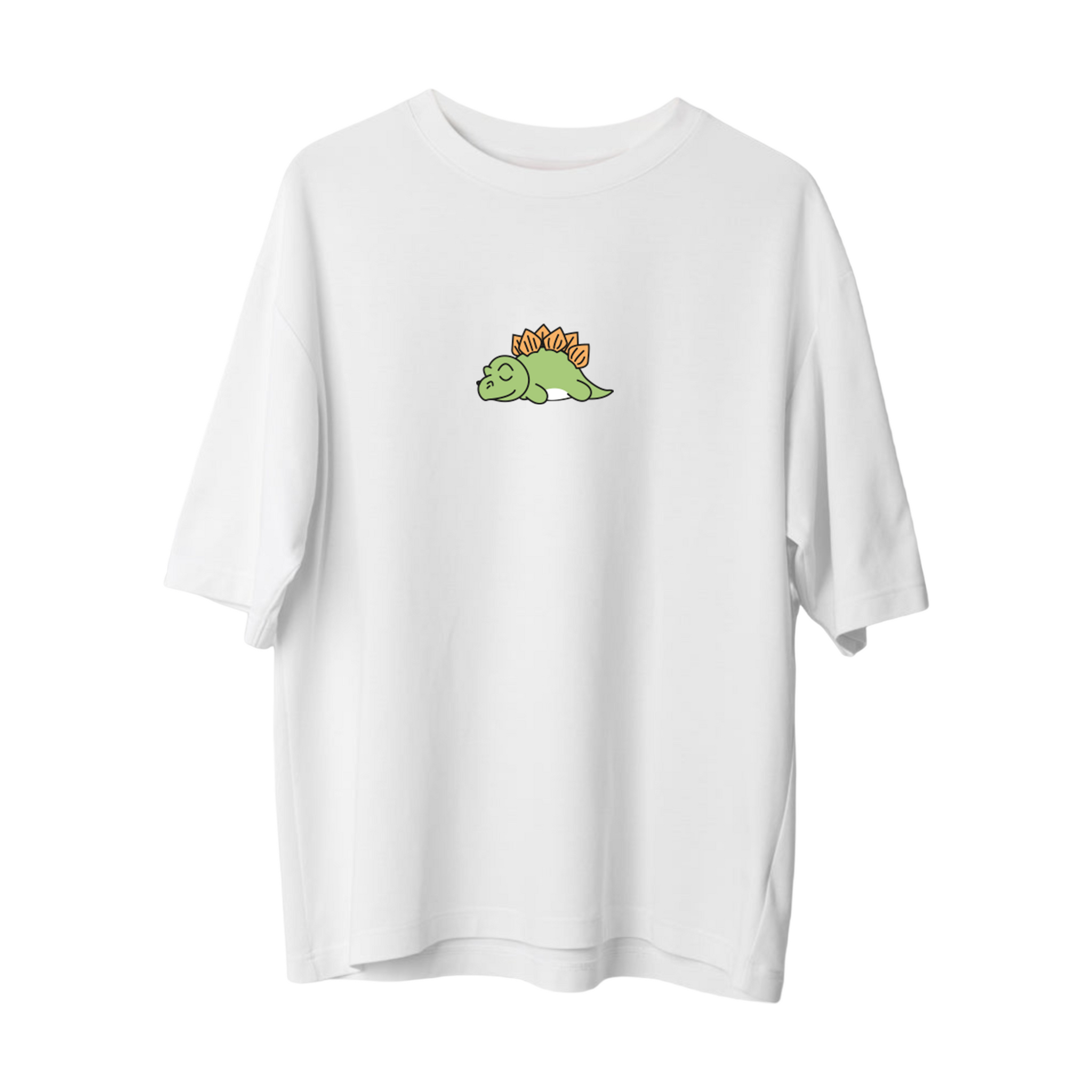Lazy Stegosaurus - Oversize T-shirt
