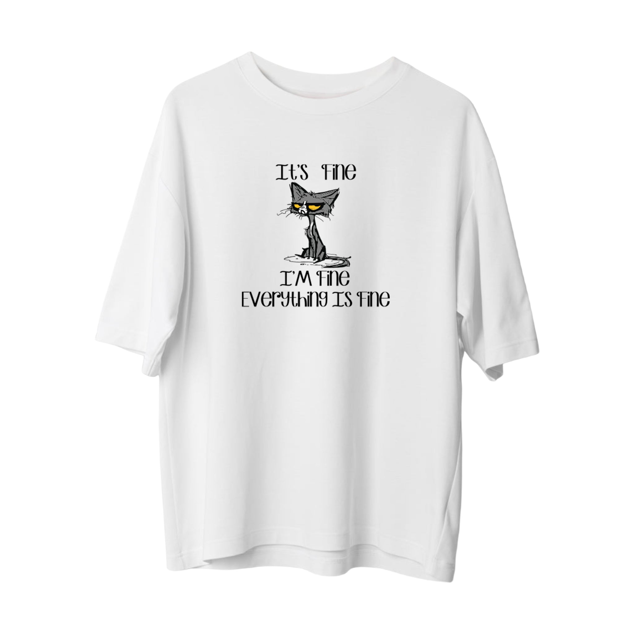 Fine Cat - Oversize T-Shirt