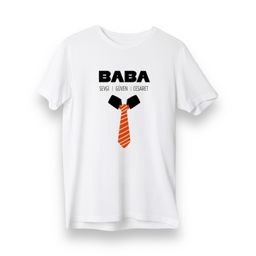 Baba-Sevgi-Güven-Cesaret - Regular T-Shirt