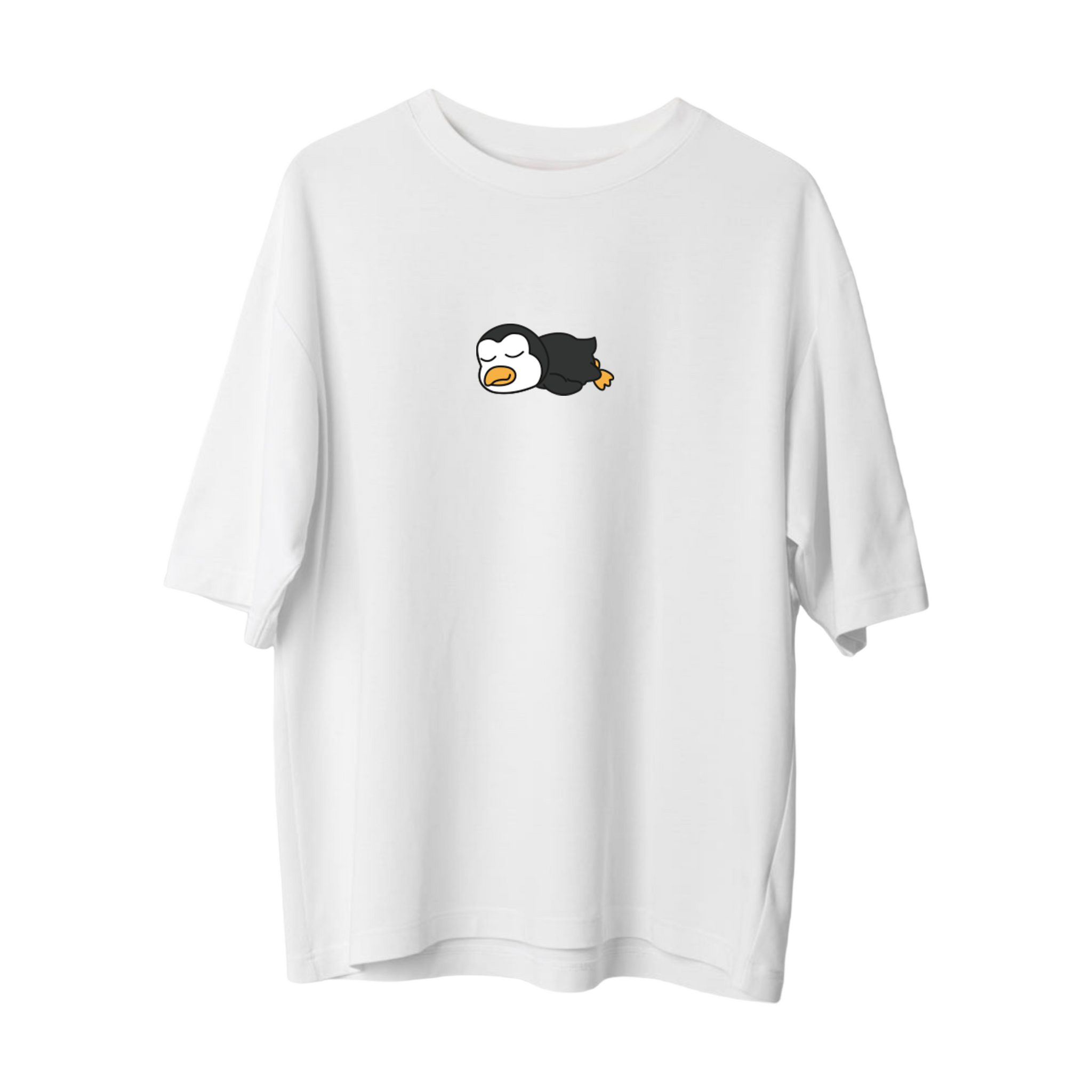 Lazy Penguen 2 - Oversize T-shirt
