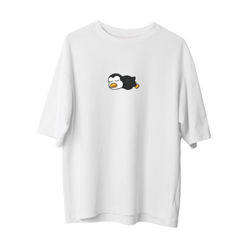 Lazy Penguen 2 - Oversize T-shirt