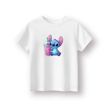 Stitch Strawberry - Çocuk T-Shirt