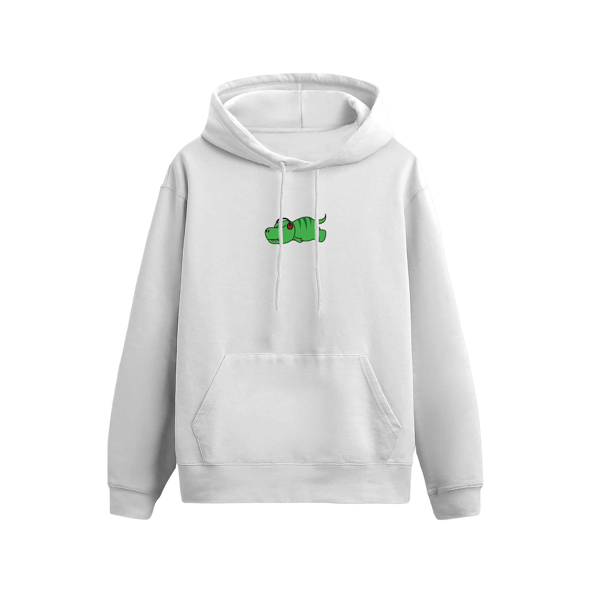 Lazy Dinosaur and Music - Hoodie