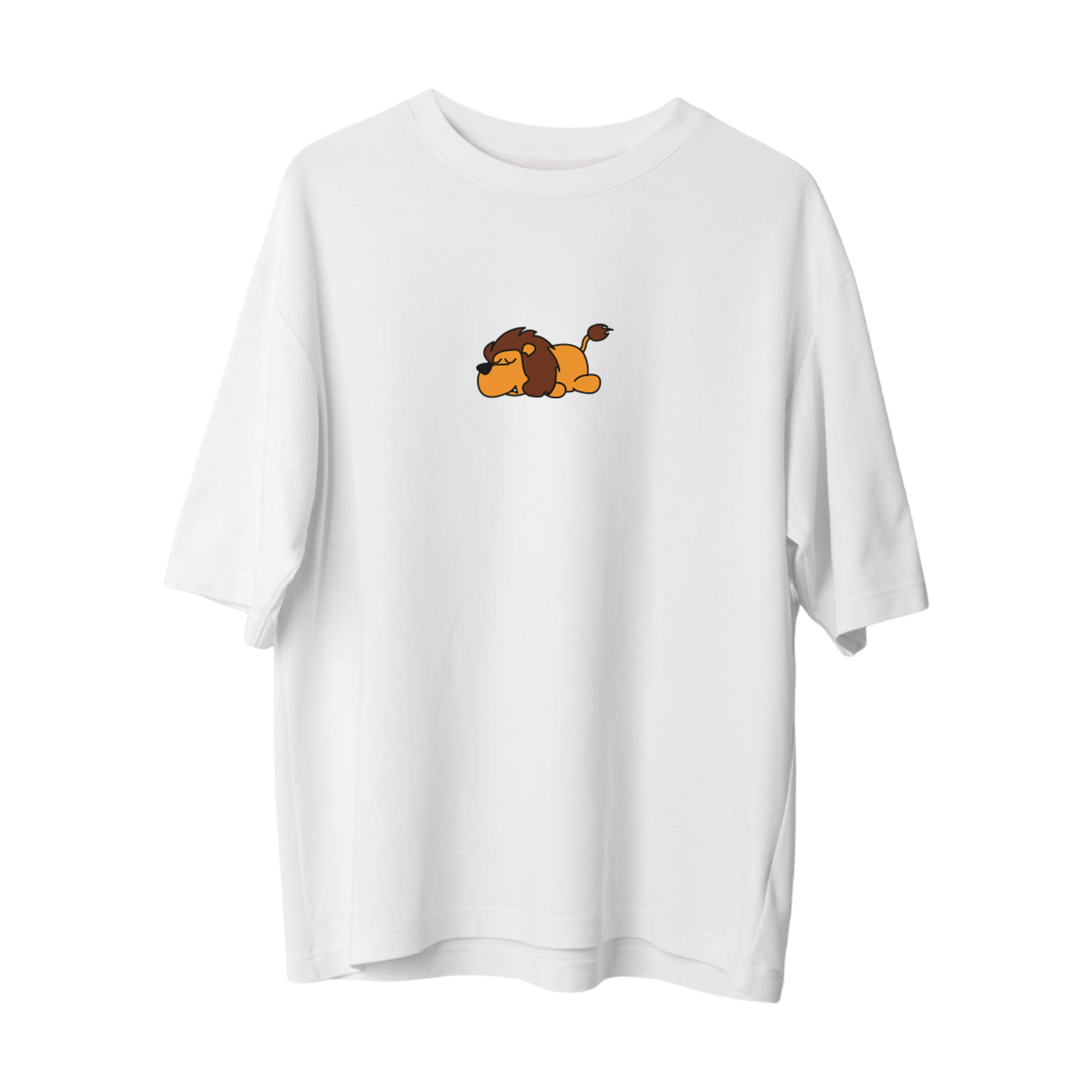 Lazy Lion - Oversize T-shirt