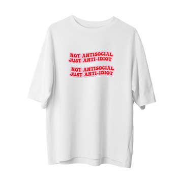 Not Antisocial - Oversize T-Shirt
