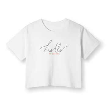 Hello - Crop T-Shirt