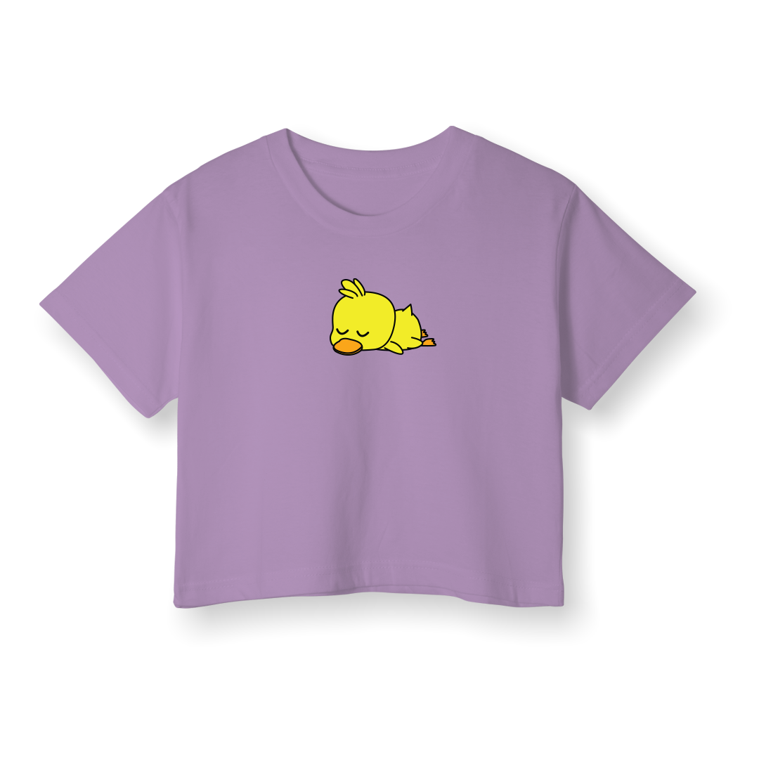 Lazy Duck - Crop T-Shirt