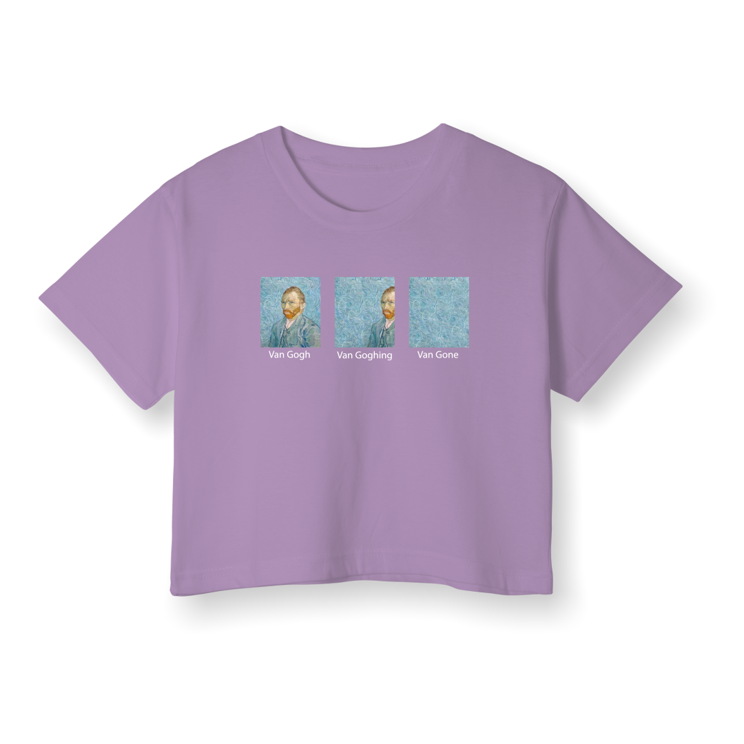 Van Gogh - Crop T-Shirt