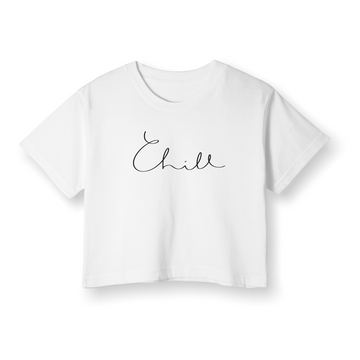 Chill - Crop T-Shirt