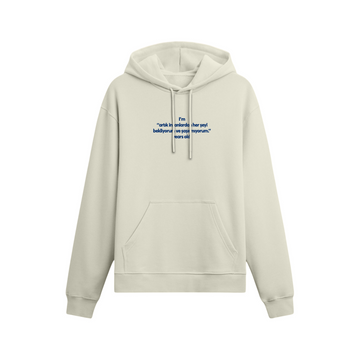 İnsanlardan her şeyi bekliyorum - Oversize Hoodie