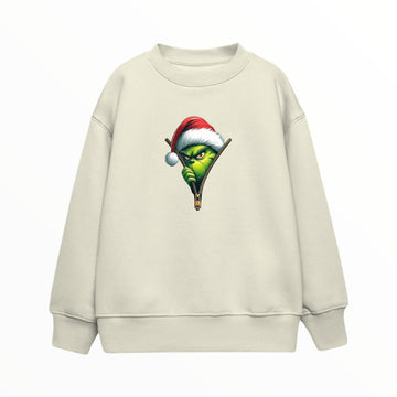 Hide Grinch - Çocuk Sweatshirt