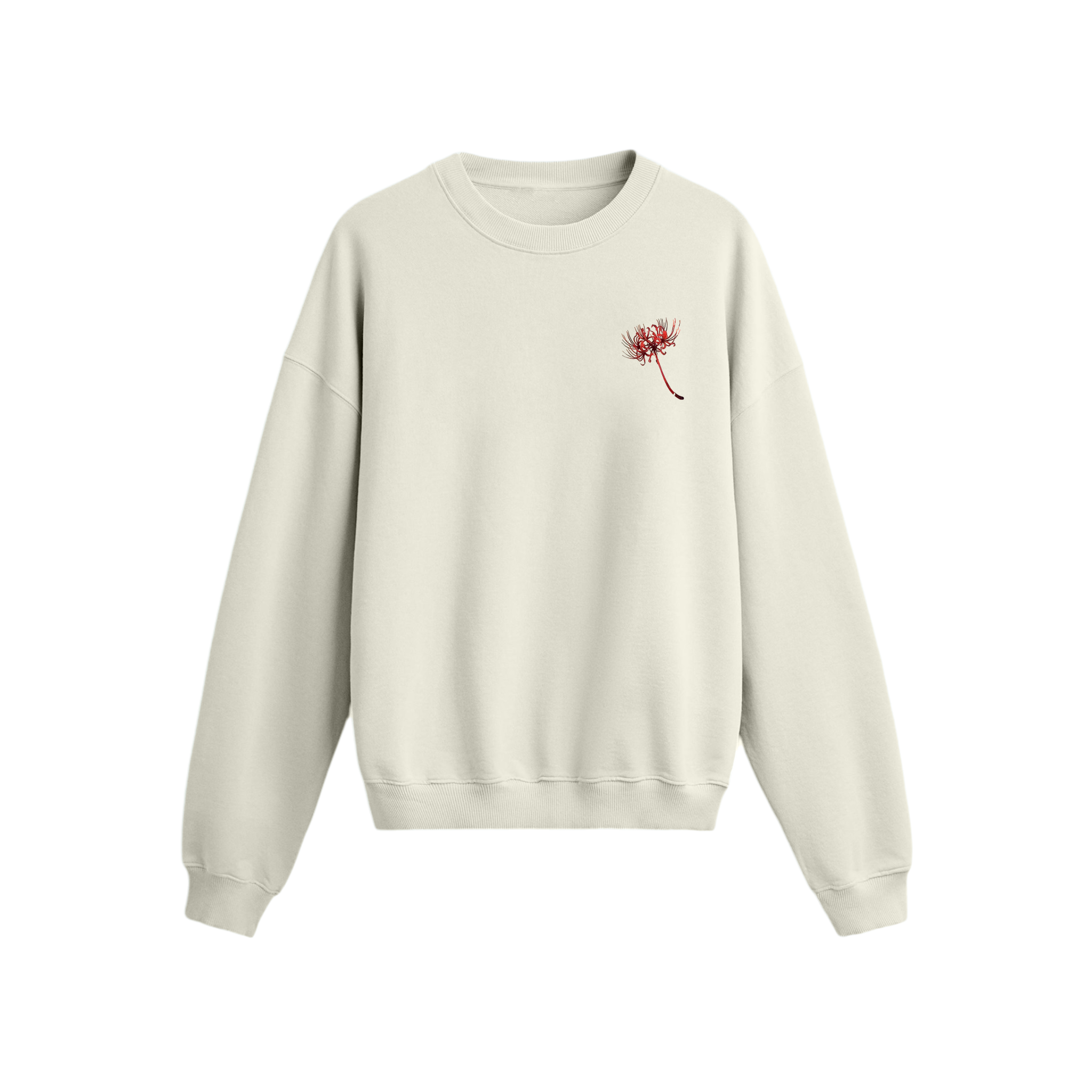 Red Spider Lilly  - Oversize Sweatshirt