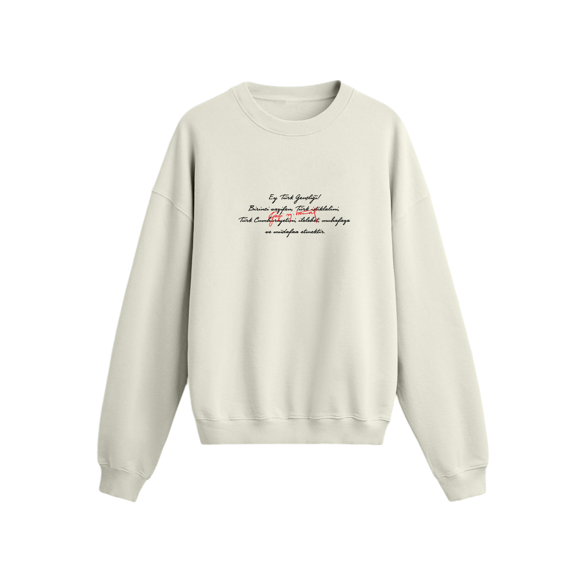 Ey Türk Gençliği - Oversize Sweatshirt