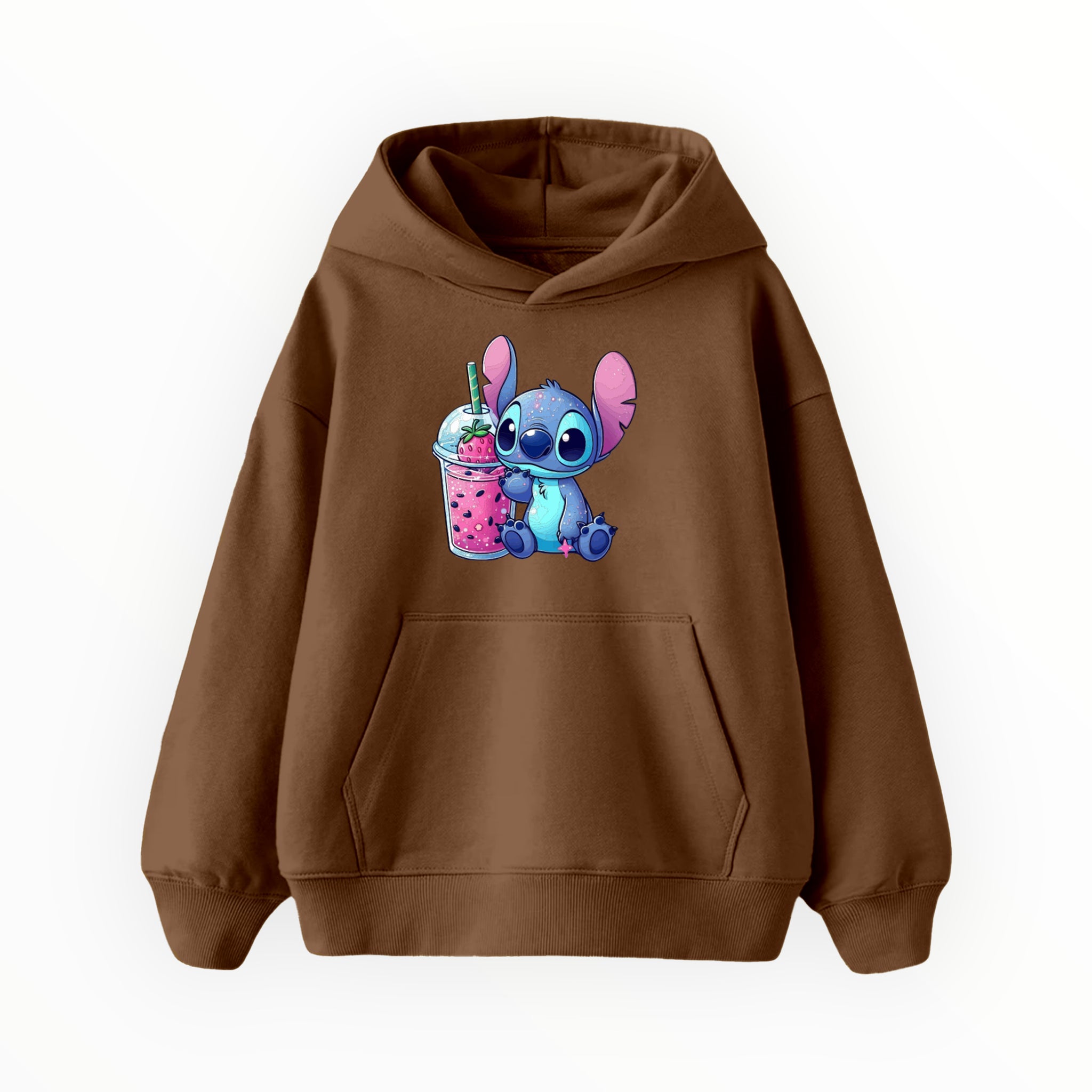 Stitch Strawberry - Çocuk Hoodie