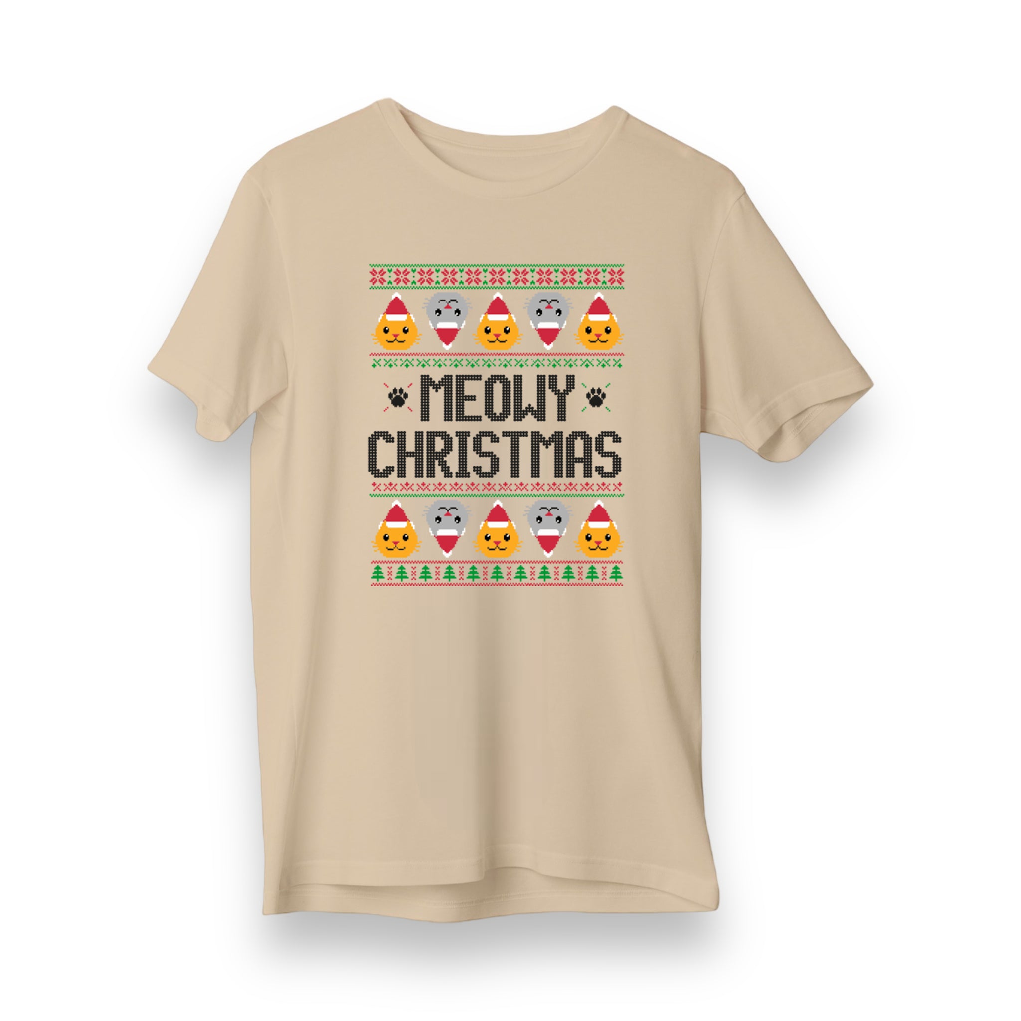 Meowy Christmas - Regular T-Shirt