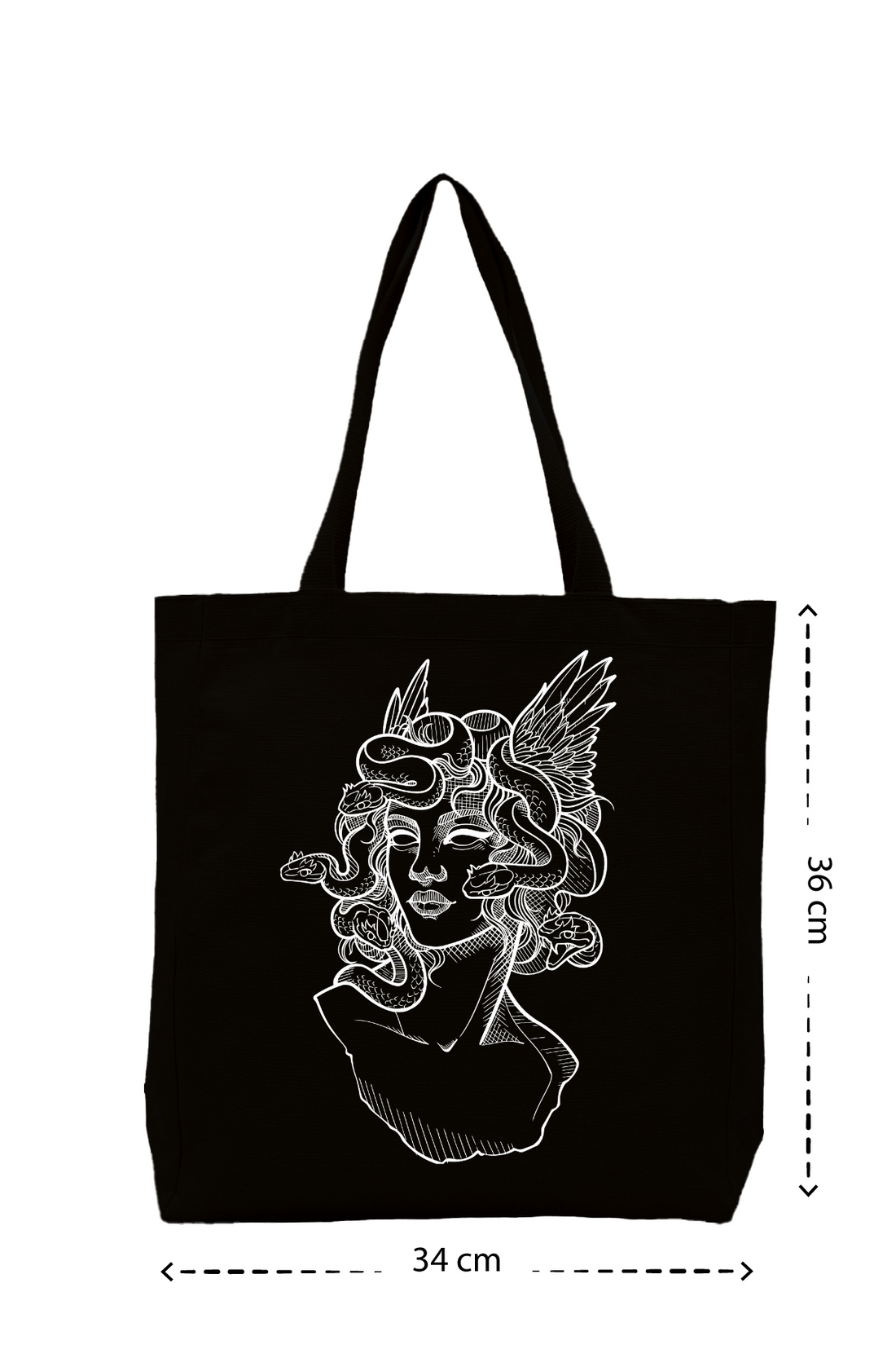 Medusa - Kanvas Çanta