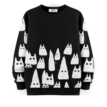 Mew - Özel Seri Oversize Sweatshirt