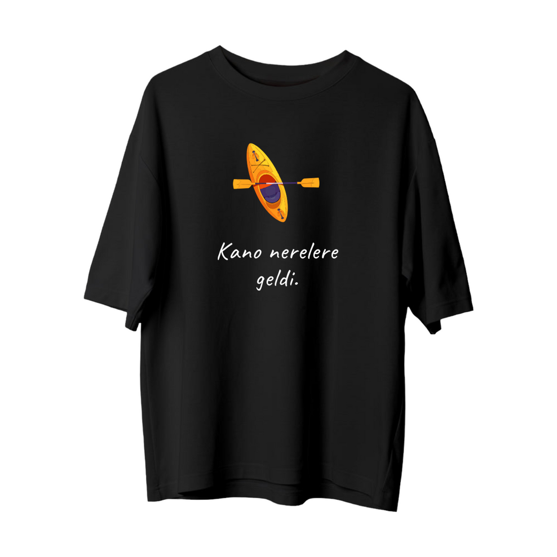Kano Nerelere Geldi - Oversize T-Shirt