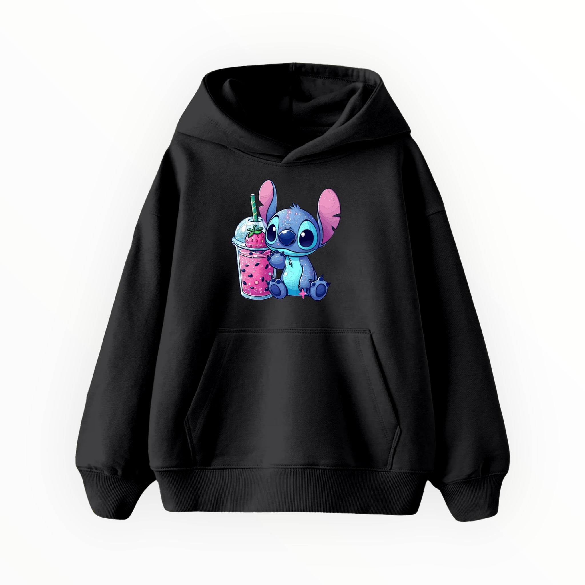 Stitch Strawberry - Çocuk Hoodie