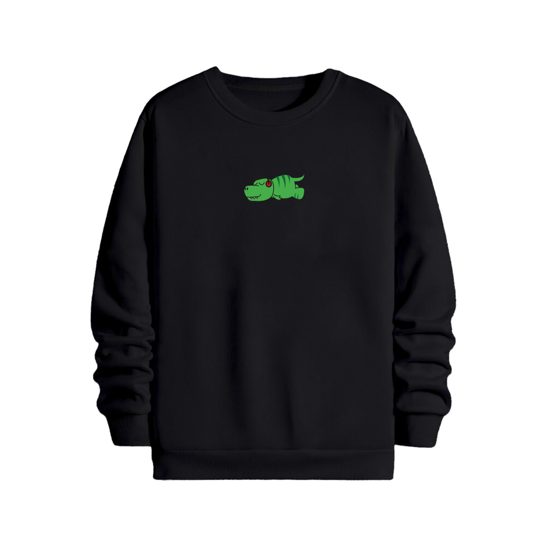 Lazy Dinosaur and Music - Sweatshirt