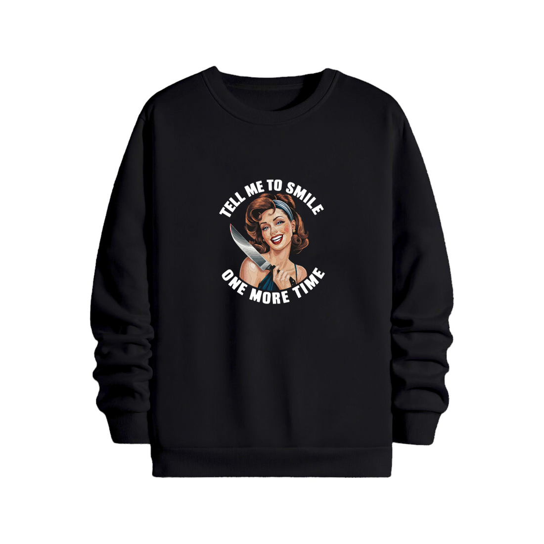 Tell me to smile - Sweatshirt