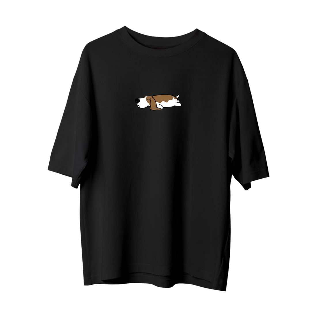 Lazy Basset Hound - Oversize T-shirt