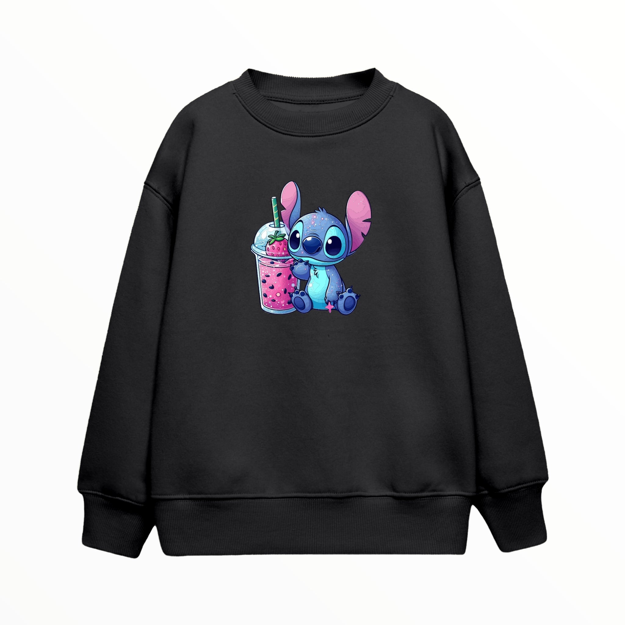 Stitch Strawberry - Çocuk Sweatshirt