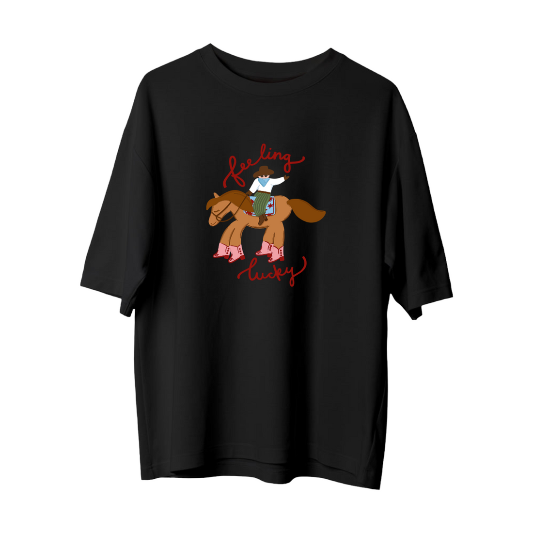 Feeling Lucky - Oversize T-Shirt