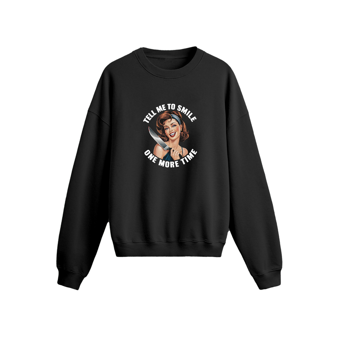 Tell me to smile - Oversize Sweatshirt