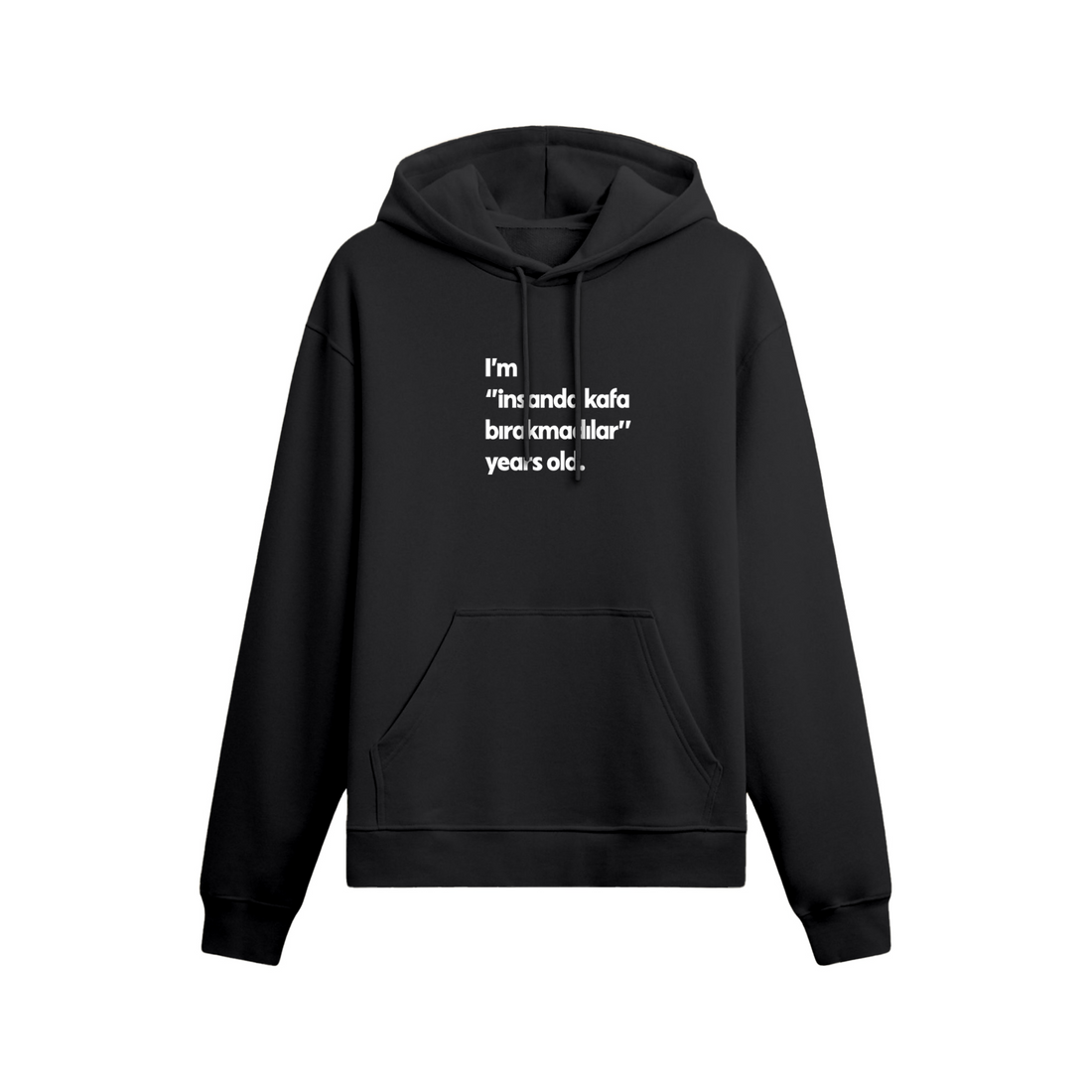 İnsanda kafa bırakmadılar - Oversize Hoodie